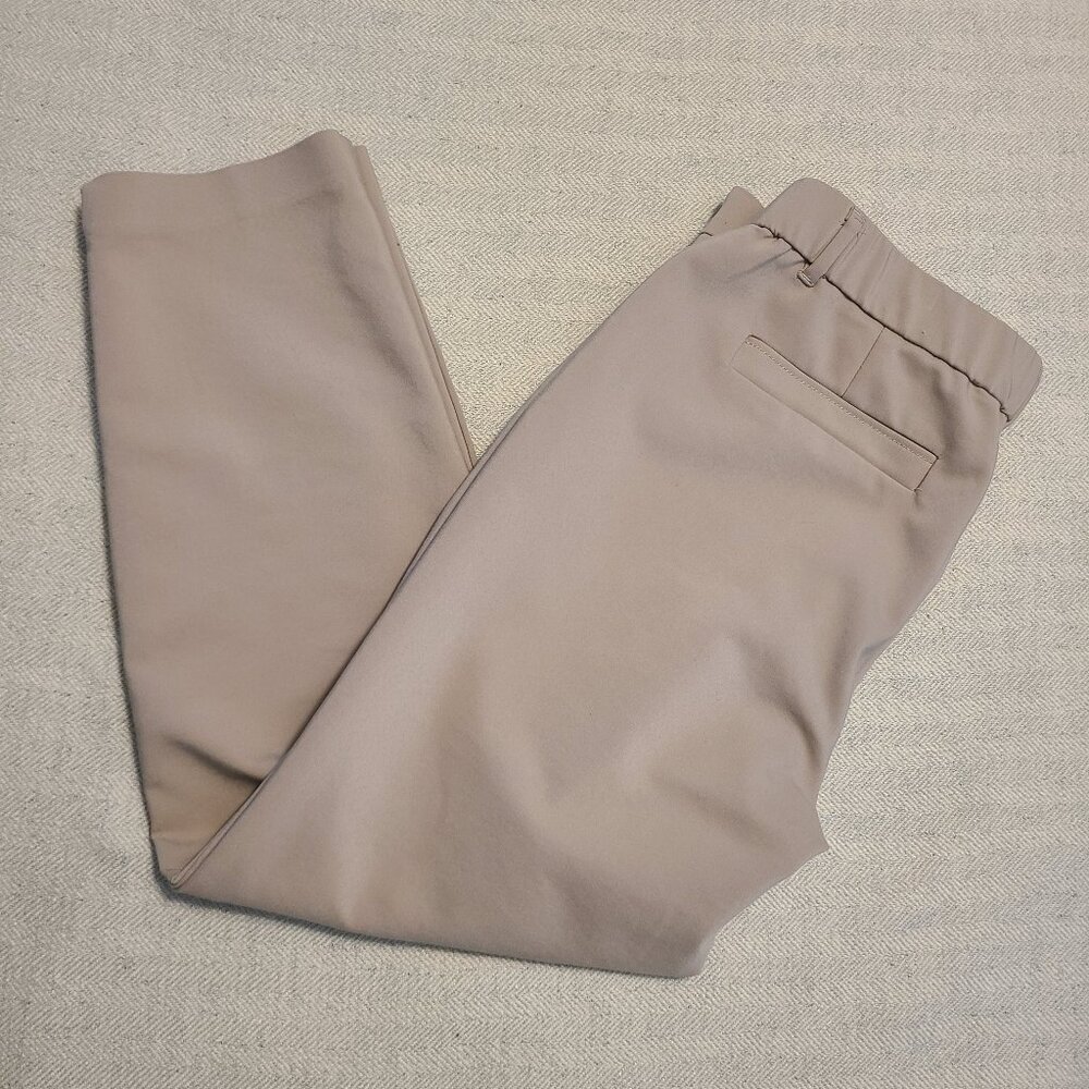 Dana Buchman beige/khaki crop pants size 10